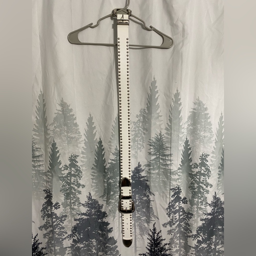 Double Buckle Western Belt